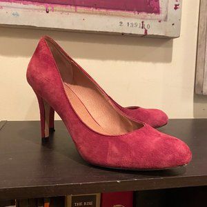Mauve Corso Como Velvet Heels